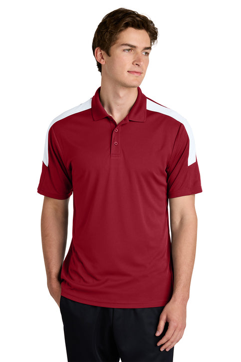 Deep Red/ White