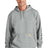 carhartt midweight hooded logo sweatshirt heather grey