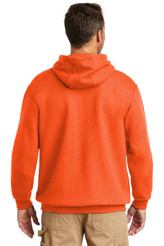 carhartt midweight hooded sweatshirt brite orange