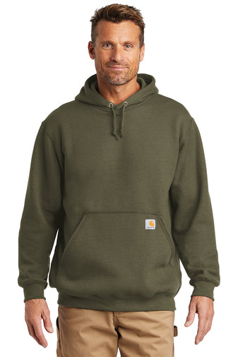 carhartt midweight hooded sweatshirt moss