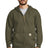 carhartt midweight hooded zip front sweatshirt moss