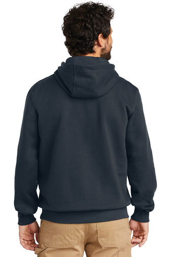 carhartt rain defender paxton heavyweight hooded sweatshirt new navy