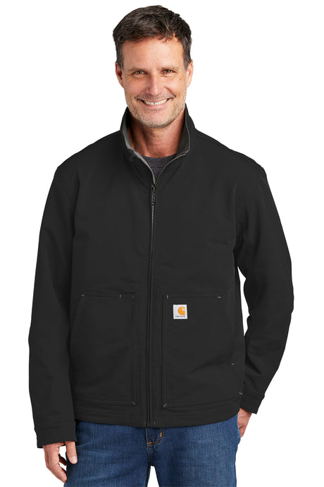 carhartt super dux soft shell jacket black