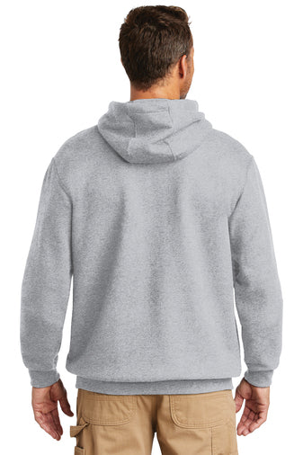 carhartt tall midweight hooded sweatshirt heather grey