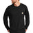 carhartt workwear pocket long sleeve t shirt black