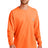 carhartt workwear pocket long sleeve t shirt brite orange