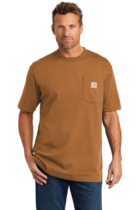 carhartt workwear pocket short sleeve t shirt carhartt brown