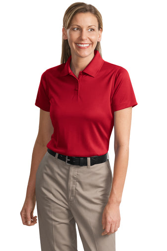 ladies select snag proof polo red
