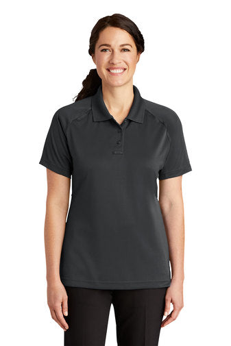 ladies select snag proof tactical polo charcoal