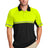 select lightweight snag-proof enhanced visibility polo cs423 safety yellow black