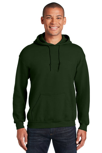 heavy blend hooded sweatshirt forest green