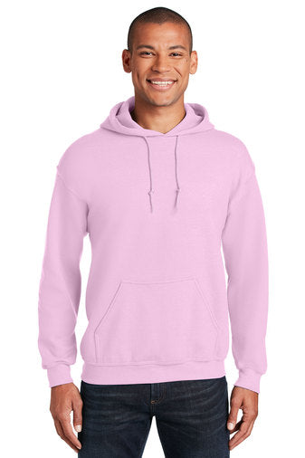 heavy blend hooded sweatshirt light pink