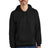 softstyle pullover hooded sweatshirt black