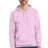 softstyle pullover hooded sweatshirt light pink