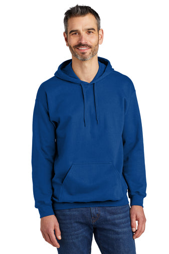 softstyle pullover hooded sweatshirt royal