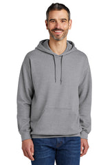 softstyle pullover hooded sweatshirt sport grey