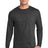 beefy t 100 cotton long sleeve t shirt charcoal heather