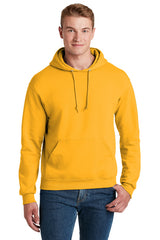 nublend pullover hooded sweatshirt gold