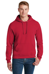 nublend pullover hooded sweatshirt true red