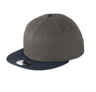 cap flat bill hat snapback charcoal deep navy