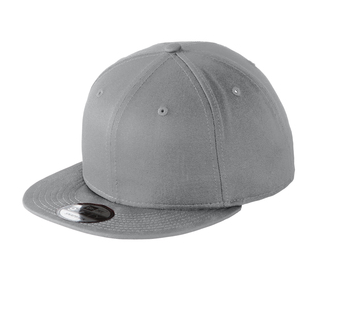 cap flat bill hat snapback grey