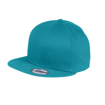 New Era® - Flat Bill Snapback Cap NE400