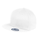 cap flat bill hat snapback white