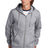 comeback fleece full zip hoodie athletic heather