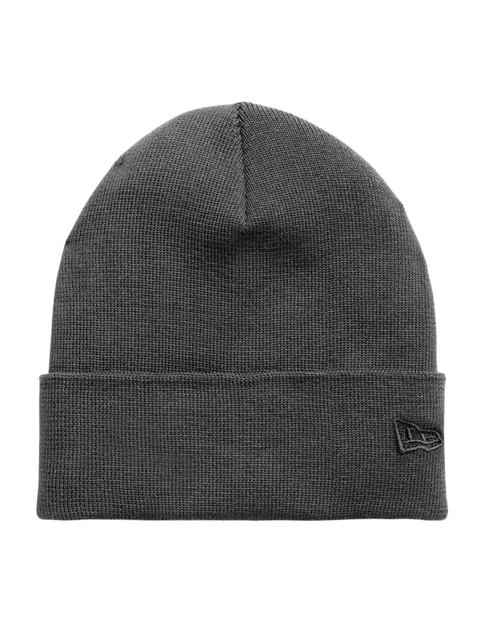new era cuff beanie graphite
