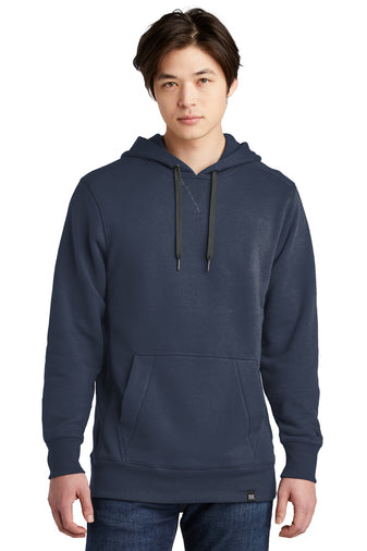 french terry pullover hoodie true navy