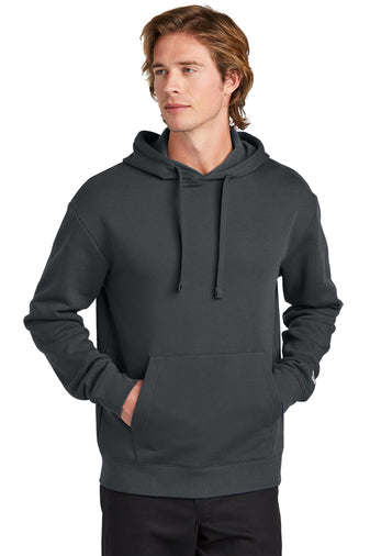 heritage fleece pullover hoodie graphite