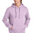 heritage fleece pullover hoodie lavender