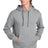 heritage fleece pullover hoodie rainstorm grey