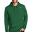 club fleece pullover hoodie dark green