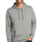 club fleece pullover hoodie dark grey heather