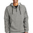 therma fit pocket 14 zip fleece hoodie dark grey heather