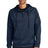 therma fit pocket 14 zip fleece hoodie navy