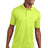 core blend jersey knit pocket polo safety green