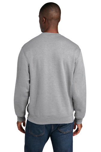 core fleece crewneck sweatshirt ash