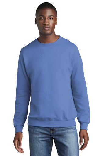 core fleece crewneck sweatshirt carolina blue