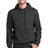 essential fleece pullover hooded sweatshirt dark heather grey