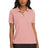 ladies silk touch polo light pink