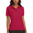 ladies silk touch polo red