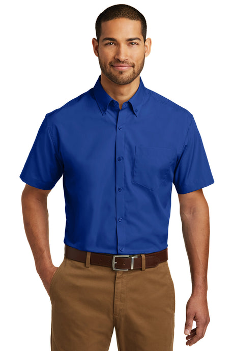 Port Authority® Short Sleeve Carefree Poplin Shirt W101