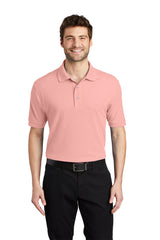 silk touch polo light pink