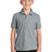 youth core classic pique polo gusty grey