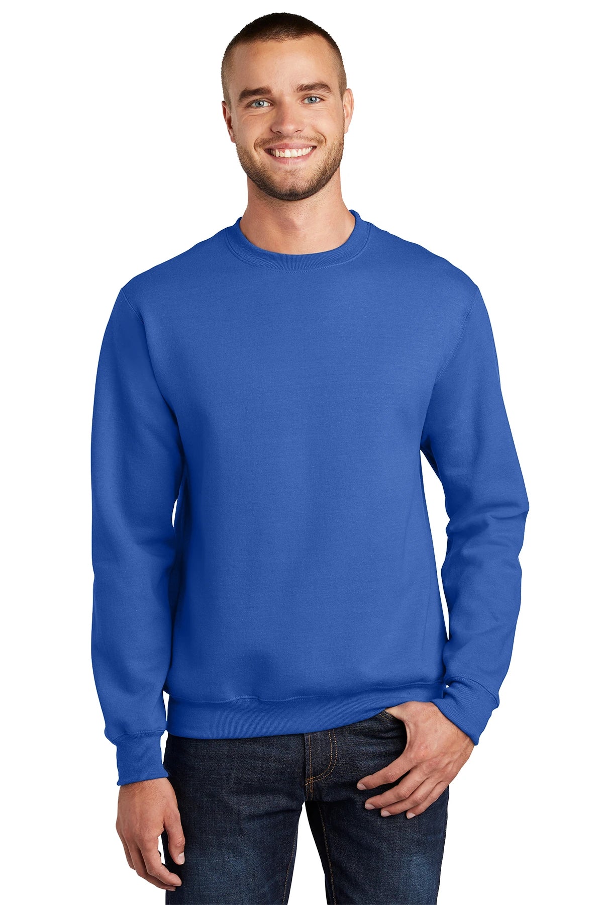 Port & Company® Tall Essential Fleece Crewneck Sweatshirt PC90T