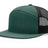 richardson trucker cap hat 7 panel hats dark green black