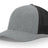 richardson trucker cap hat r-flex hat heather grey black