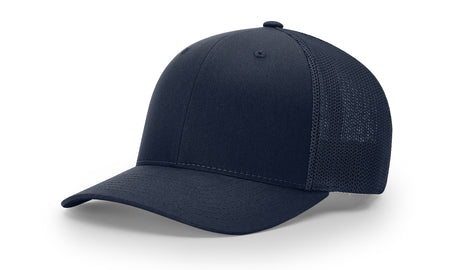 richardson trucker cap hat r-flex hat navy